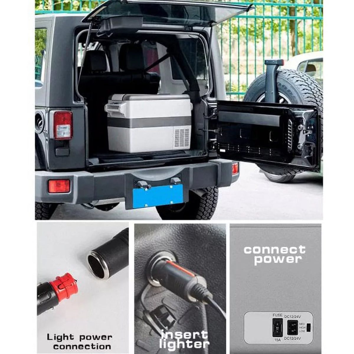 52L Portable Compressor Refrigerator Freezer X819826