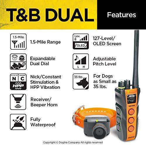 Dual Dog Training and Beeper Collar W49688