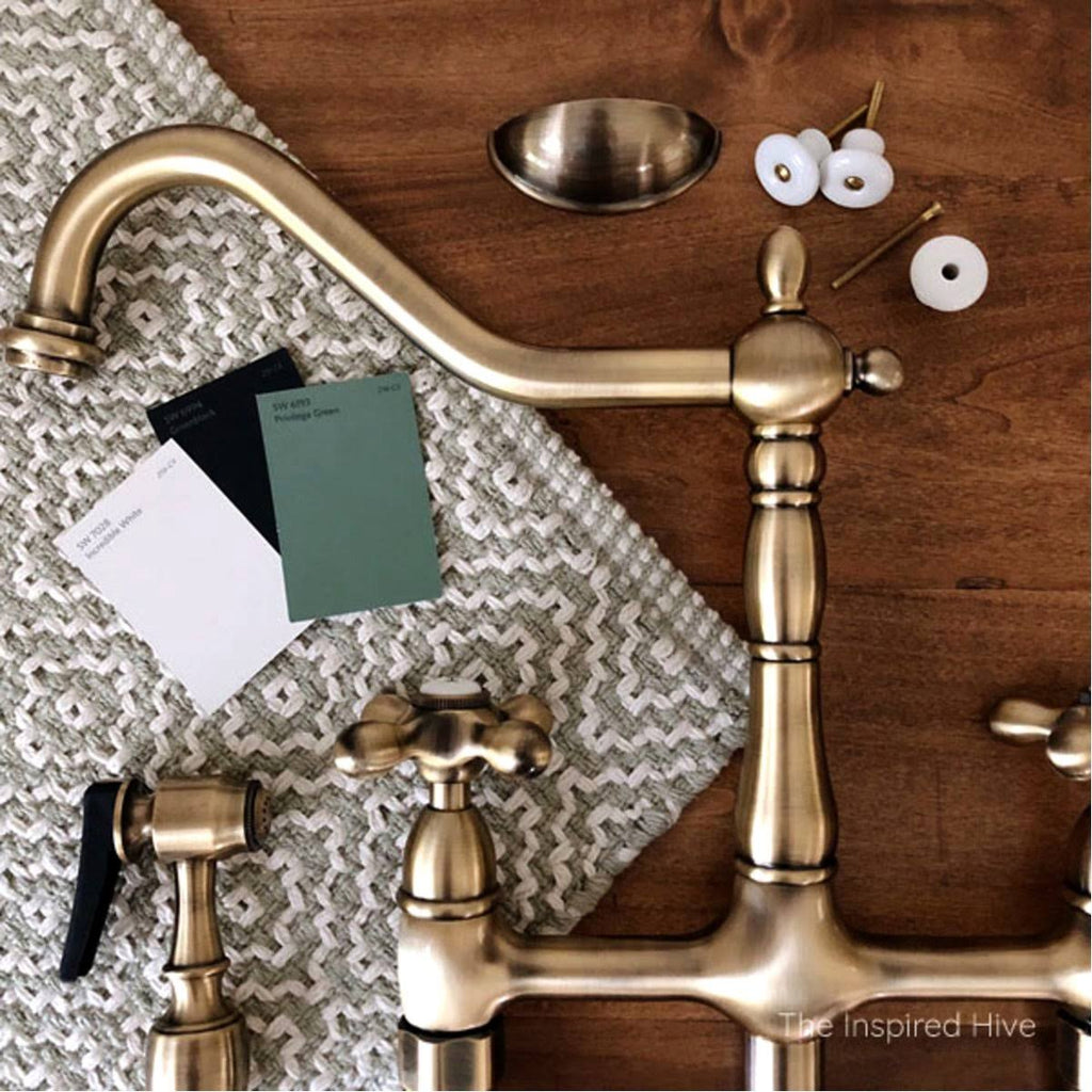 Kitchen Faucet with Brass Sprayer B906