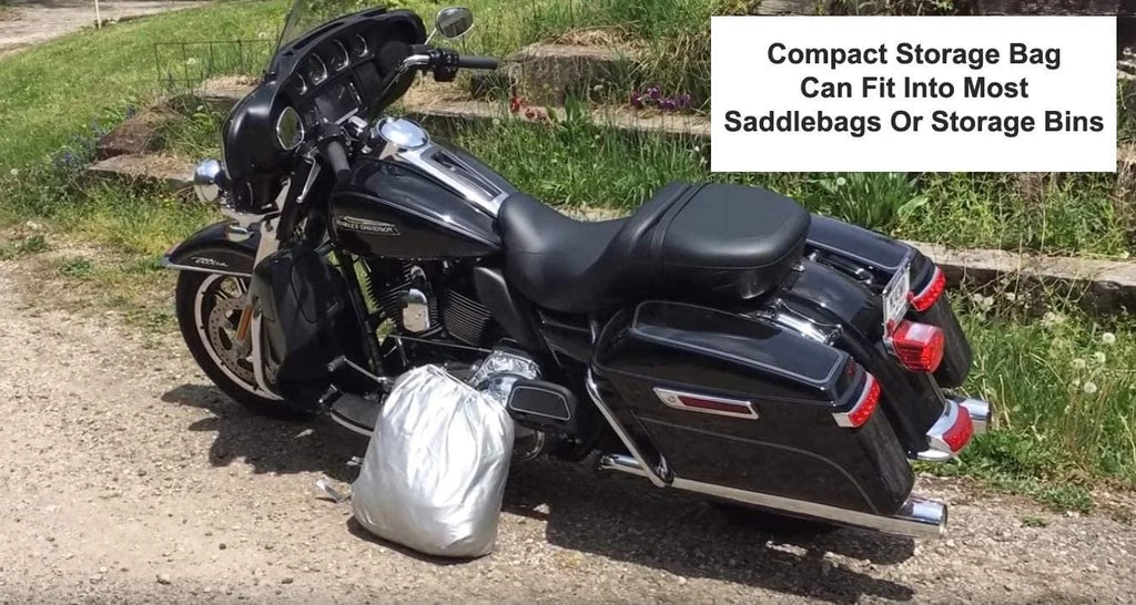 Scooter Cover with Reinforced Securing Straps and Storage Bag K519199