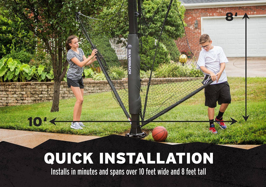 Basketball Yard Guard Defensive Net System Rebounder B992938