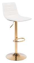 Pink & Gold Bar Chair S21824