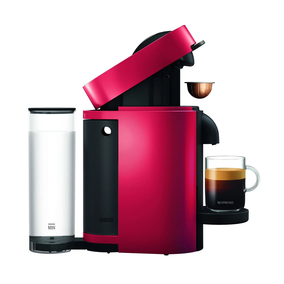 Cherry Red Coffee and Espresso Maker L5113