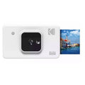 White Instant Digital Print Camera with Bluetooth B792513