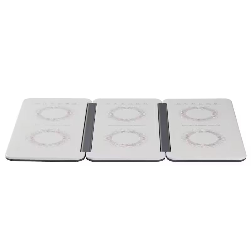 White Portable Electric Warming Tray with Temperature Control F8687
