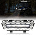 Mesh Grille with LED Light Bar for Polaris General 4 1000 M505457