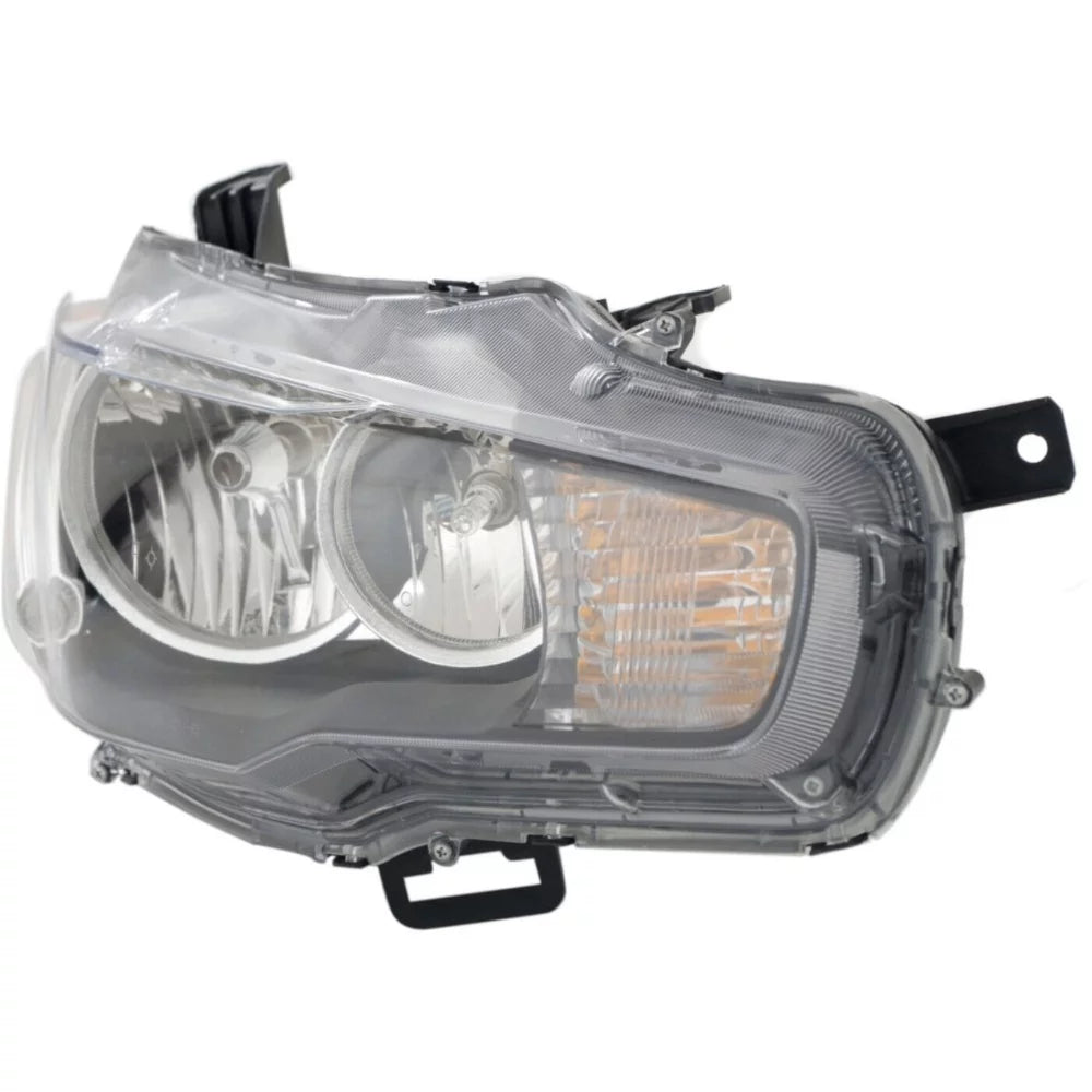 2008-2014 Lancer EVO X Headlights Headlamps Chrome Bezel Left+Right L872259
