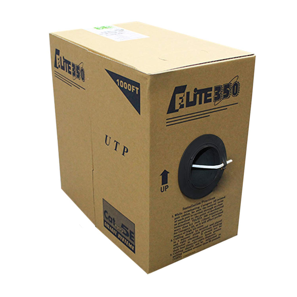 Pink 1000ft Bulk Ethernet Cable UTP 24AWG H832