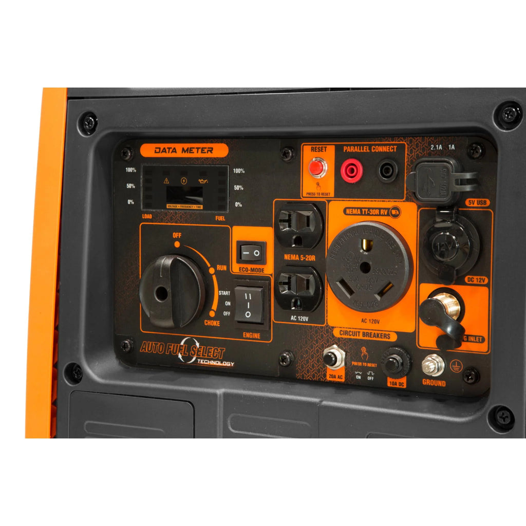 4500-Watt Dual Fuel Portable Inverter Generator E231
