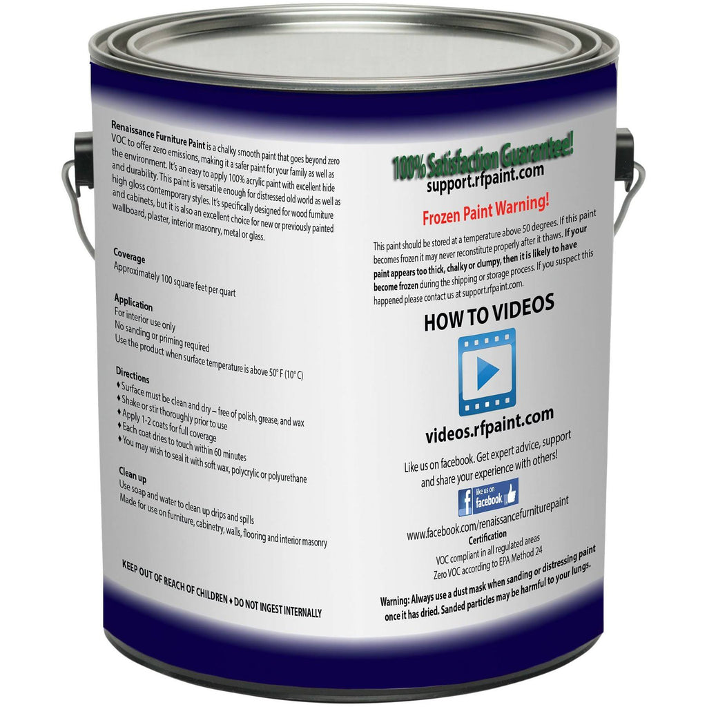 Chalk Finish Paint - 1 Gallon - Non Toxic Furniture Paint U759036