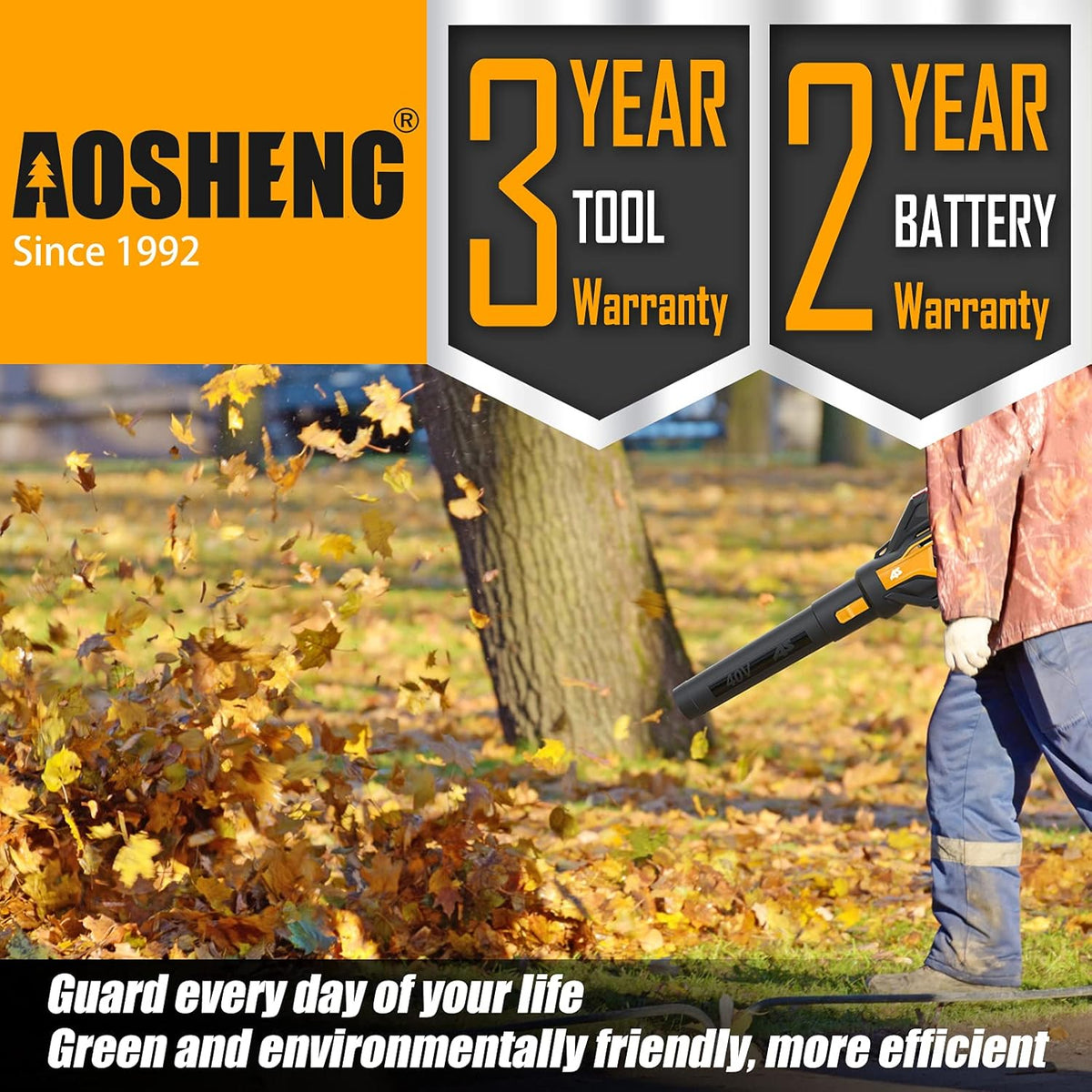 40V Cordless Leaf Blower with 2.5 Ah Battery & Charger, 530CFM B454