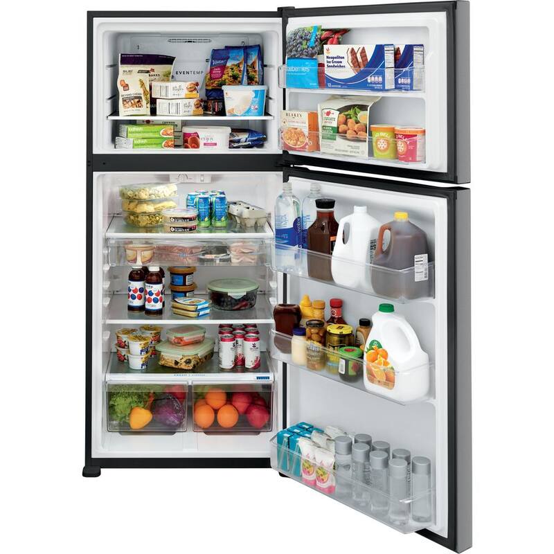 20 cu. ft. Top Freezer Refrigerator in Stainless Steel R3174