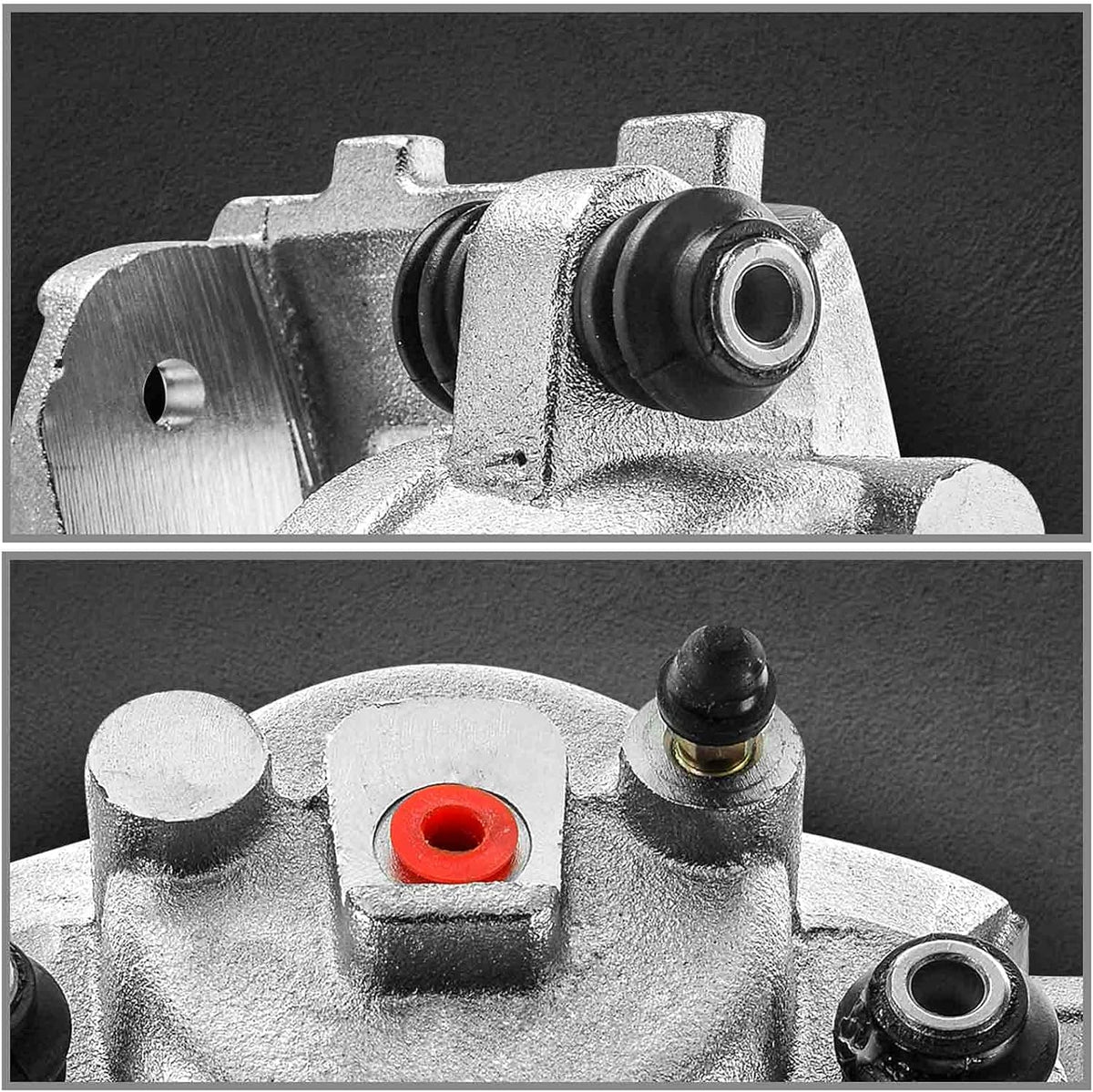 Front Driver Side Brake Caliper Assembly Pack of 2 F65974