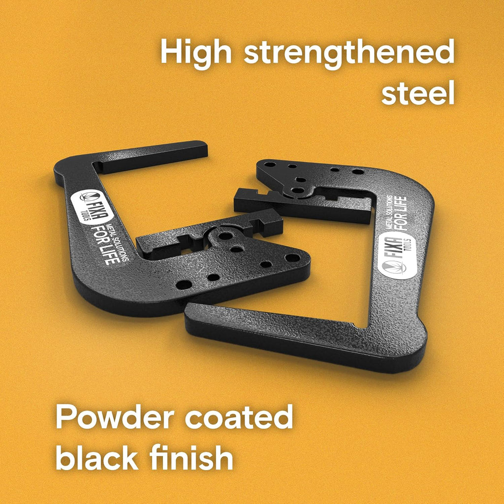 Set of 2 RV Bumper Support Brackets Trailer Reinforcement Mounts F252920