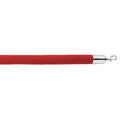 Cardinal Velour Rope with Polished S/S Hooks G20103