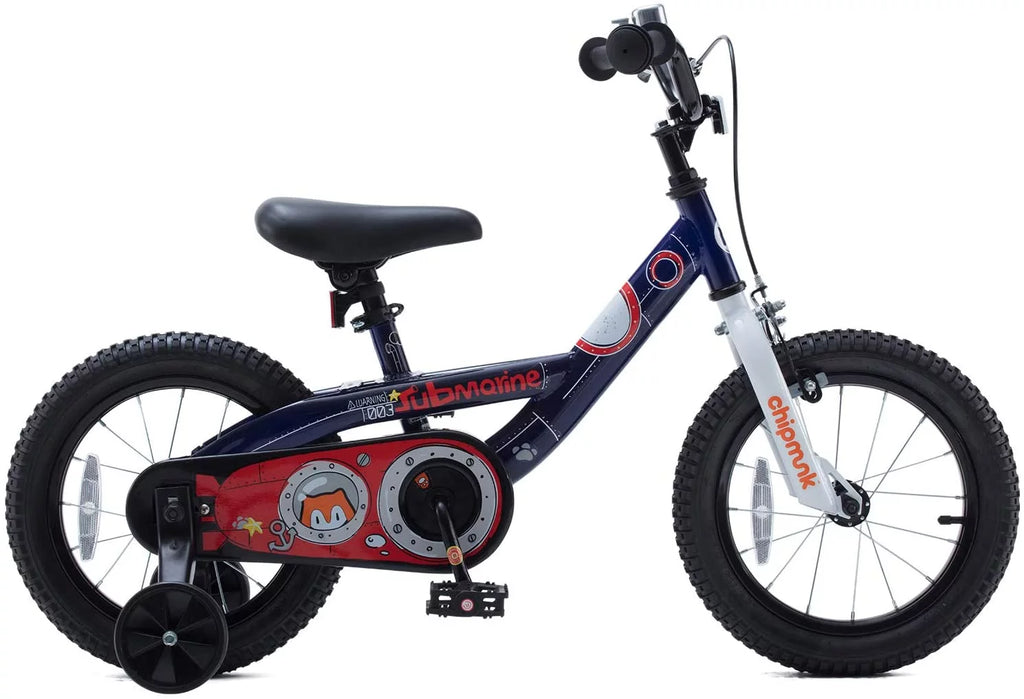 18 In Blue Steel Bike with Kickstand I83997