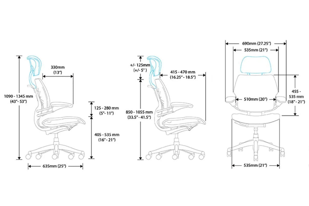 Freedom Chair with Headrest O4149