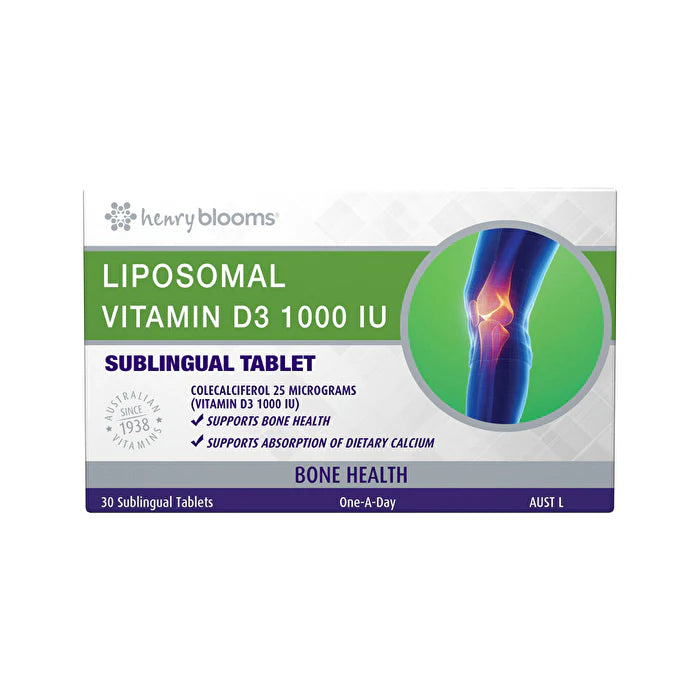 Liposomal Vitamin D3 1000IU Sublingual 30t V596683