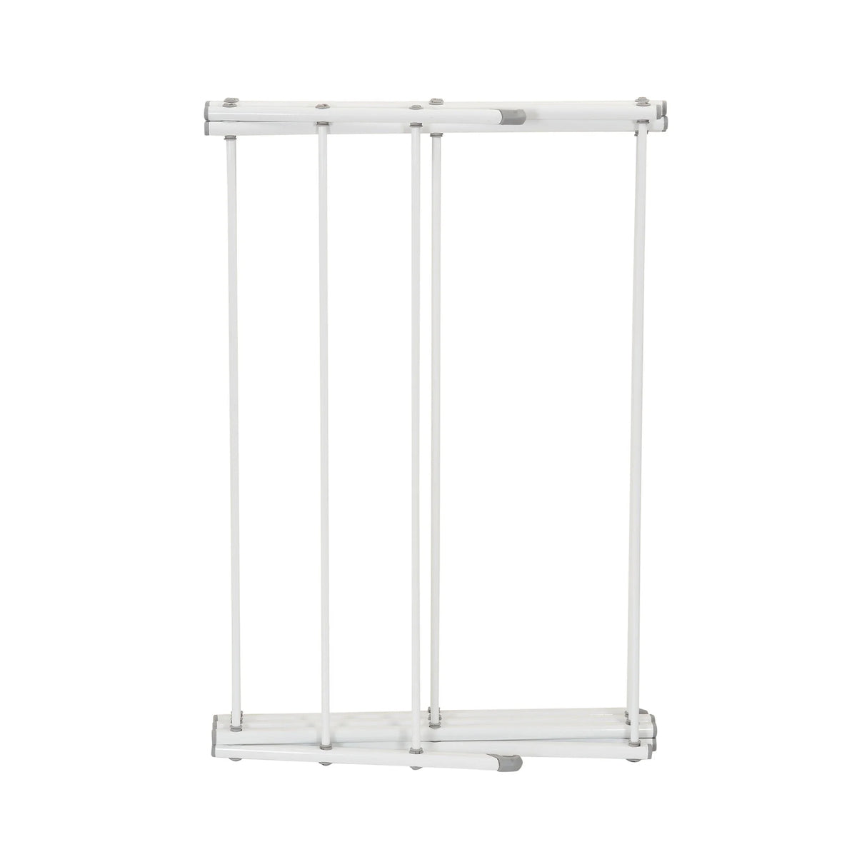 White Collapsible Metal Clothes Drying Rack E1384