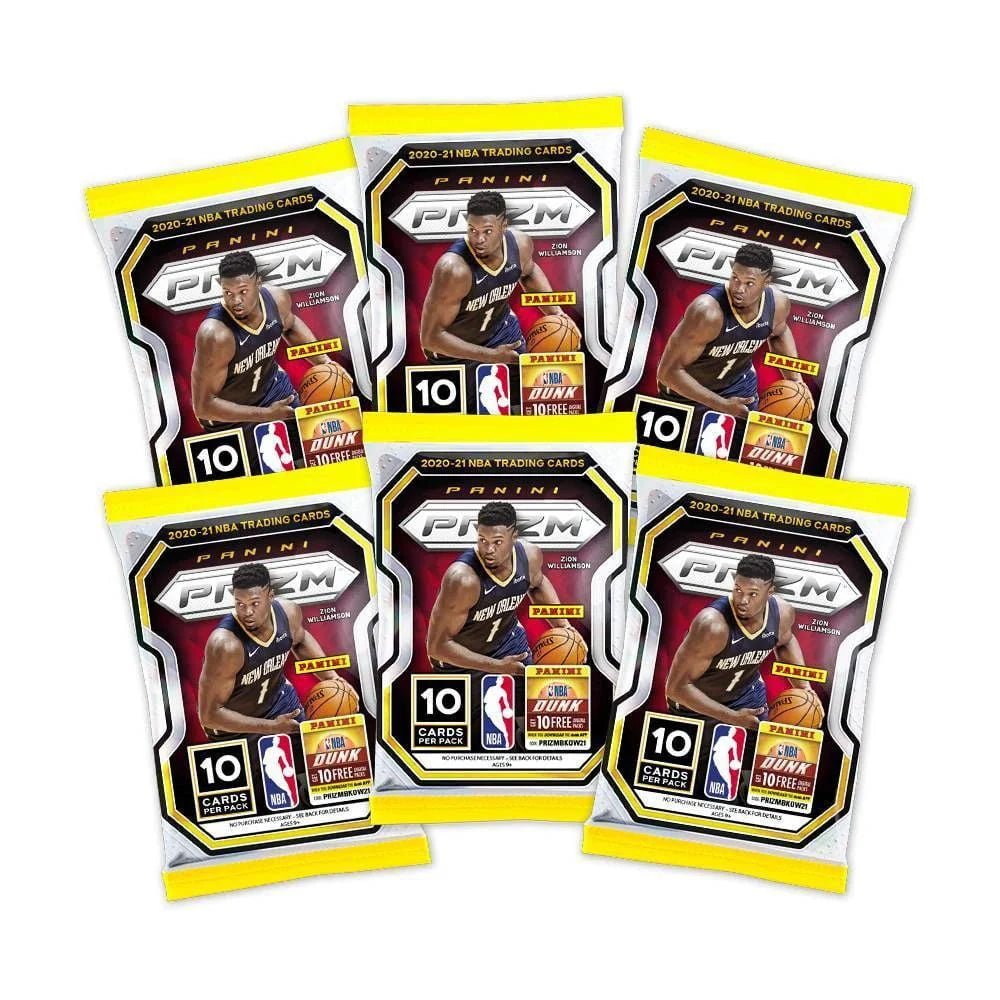 NBA Prizm Basketball Trading Card Mega Box W186798