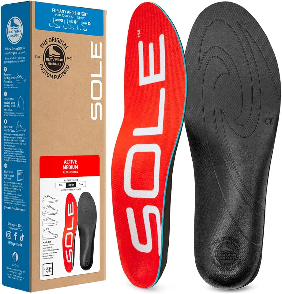 Arch Support Insoles Men's Size 7/Women's Size 9 B7428