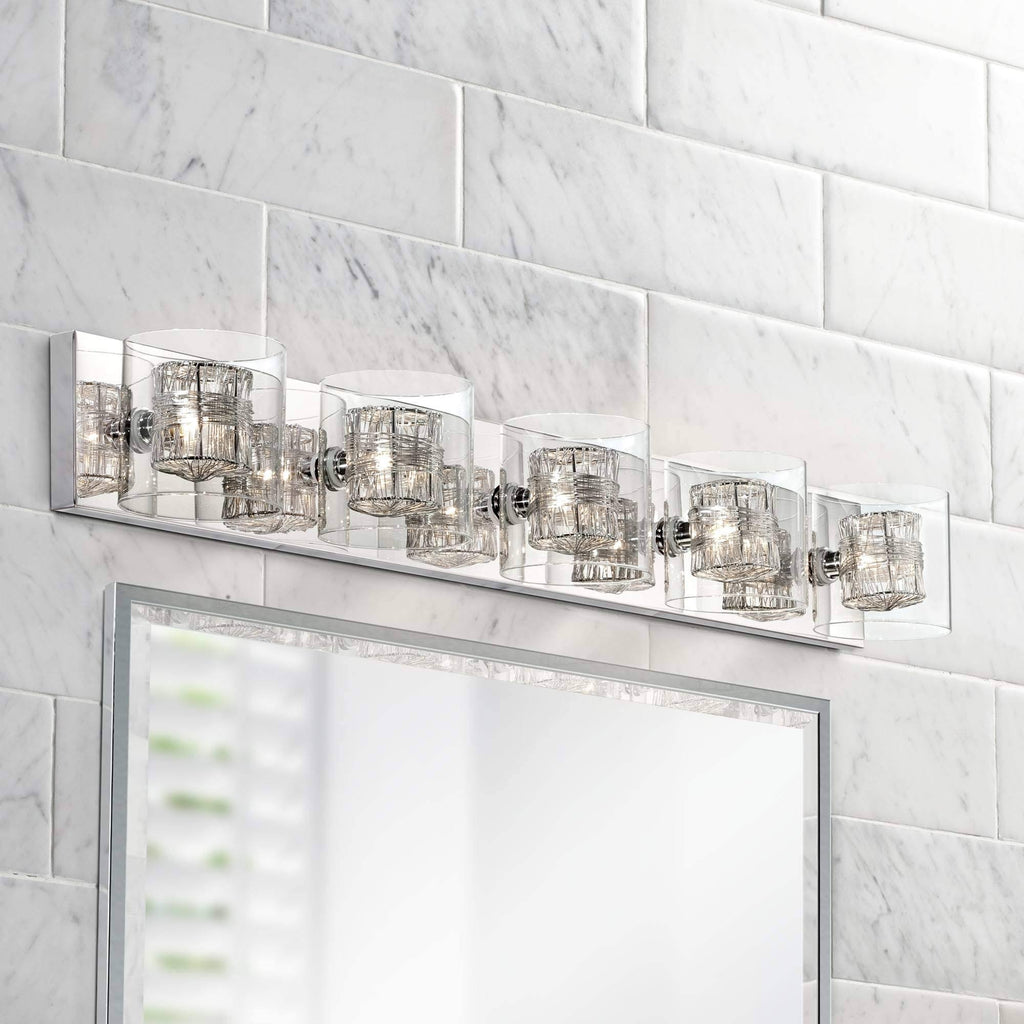 Wrapped Wire Bathroom Light U95891