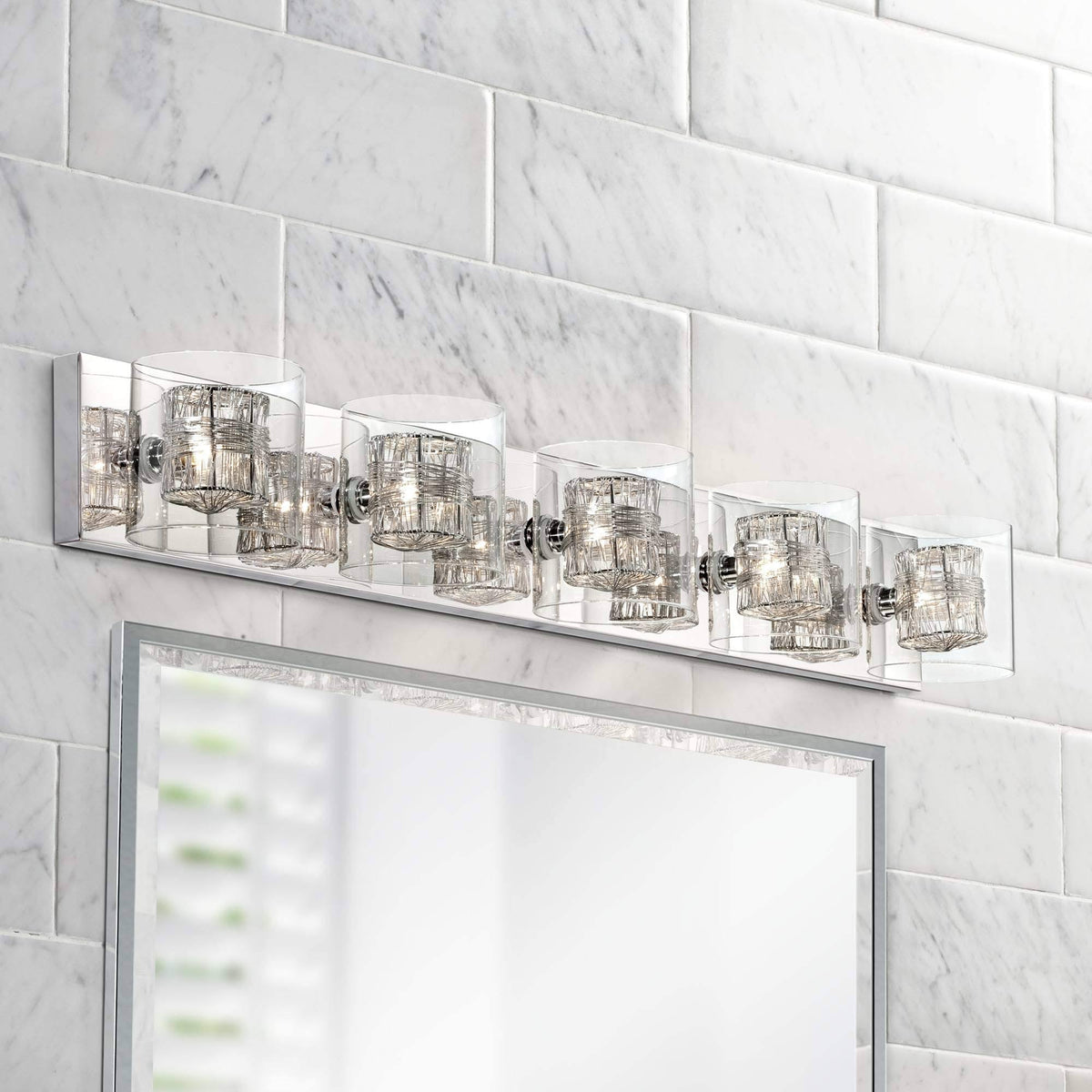 Wrapped Wire Bathroom Light U95891