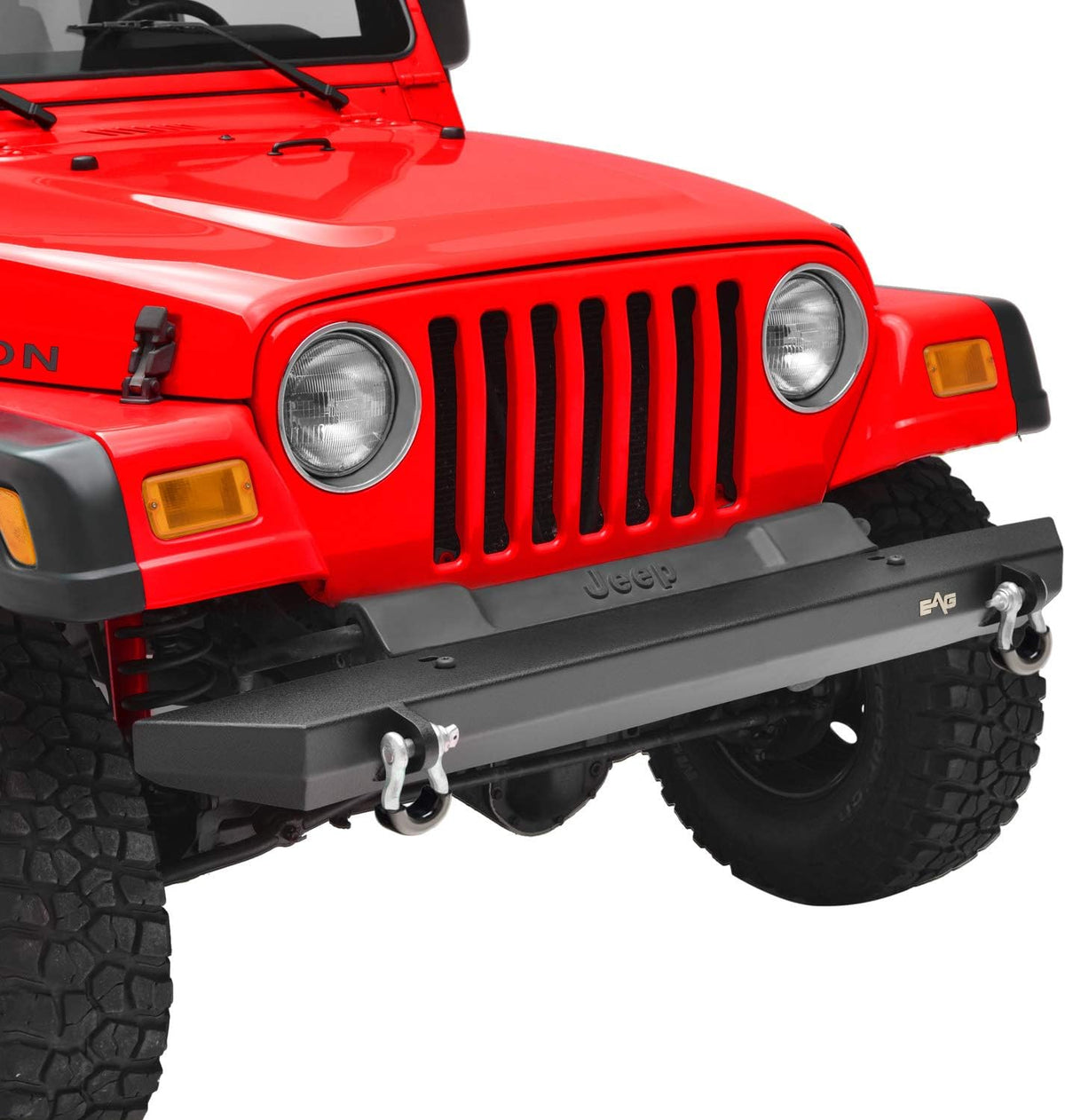 Black Textured Front Bumper M667
