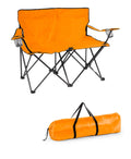 Double Camp Chair with Steel Frame Q877497