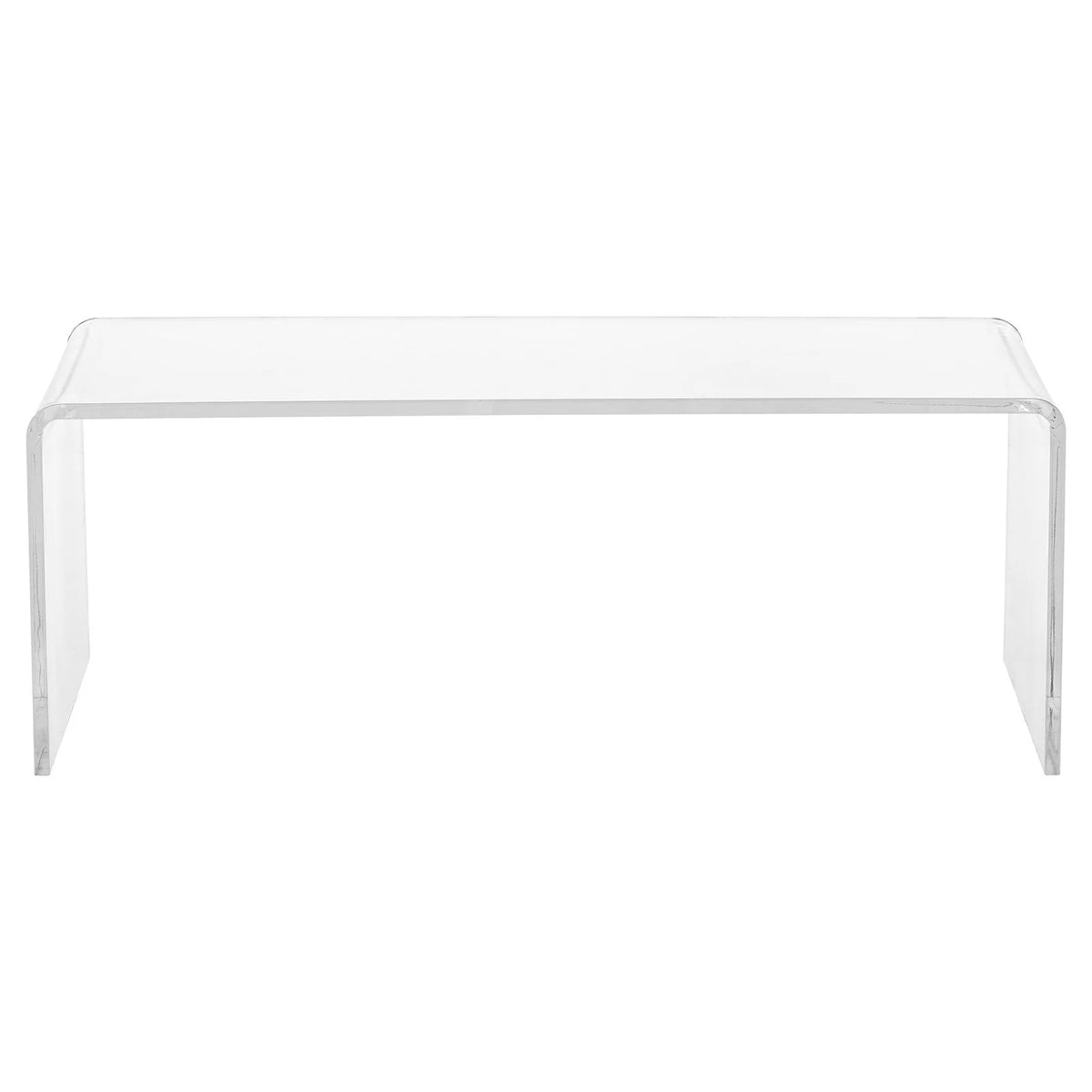 Lucite and Acrylic Coffee Table in Clear F86149