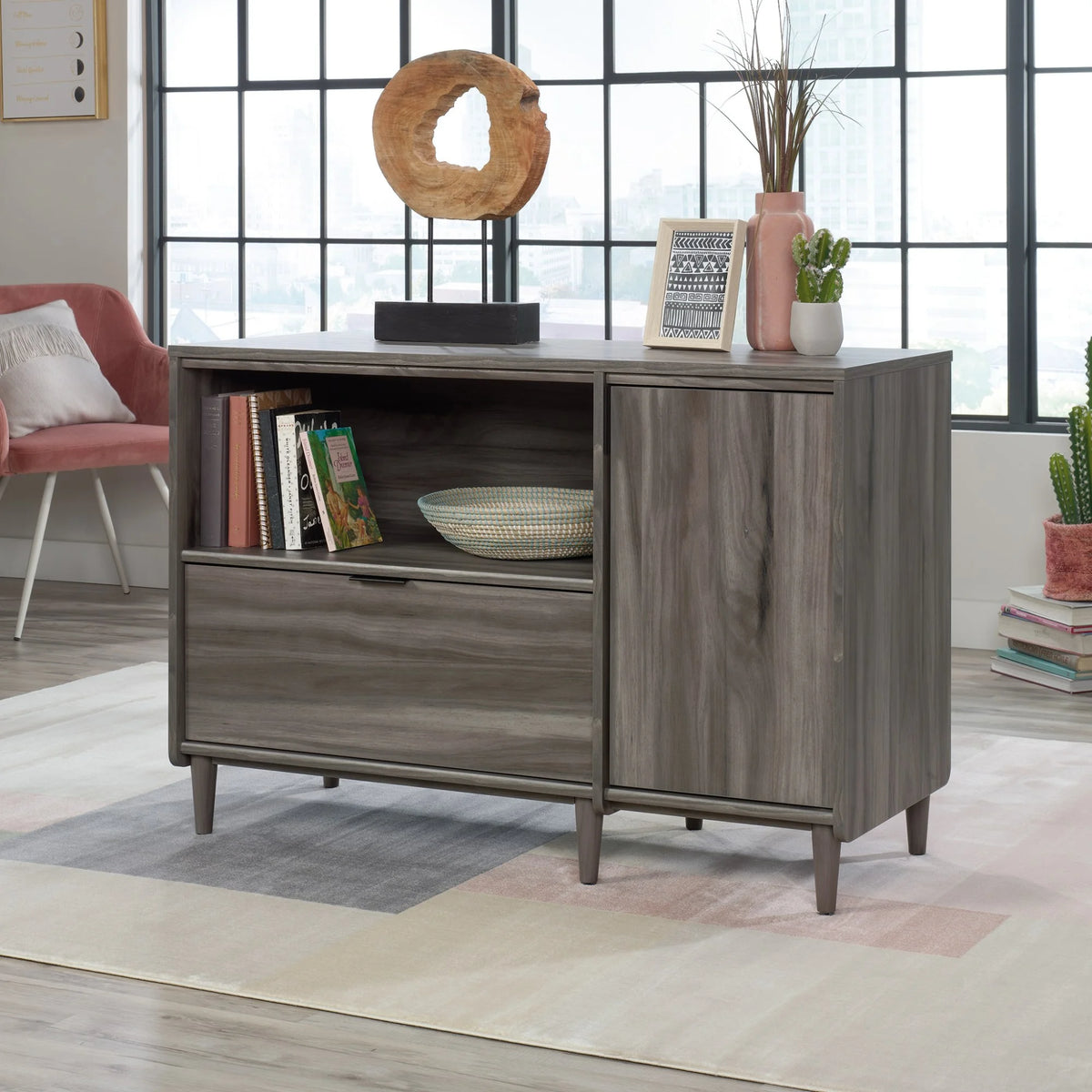 Engineered Wood Credenza T244077