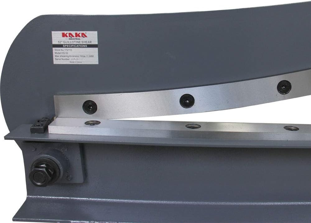 Solid Steel Frame Manual Hand Plate Shear B87325