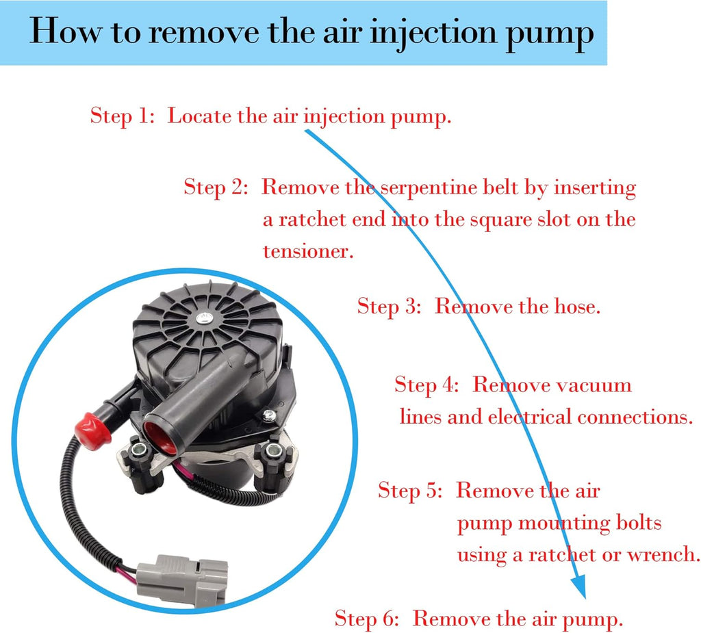 Secondary Air Injection Pump Pack of 2 N247