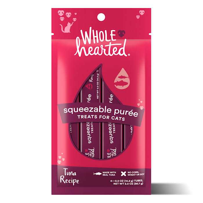 Tuna Recipe Puree Squeezable Cat Treats T83725