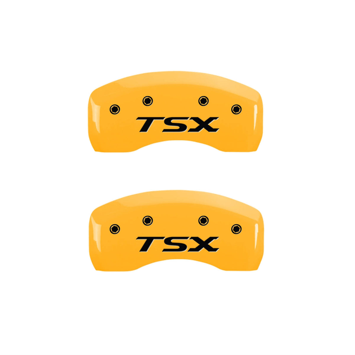 4 Caliper Covers Yellow T463643