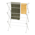White Collapsible Metal Clothes Drying Rack E1384