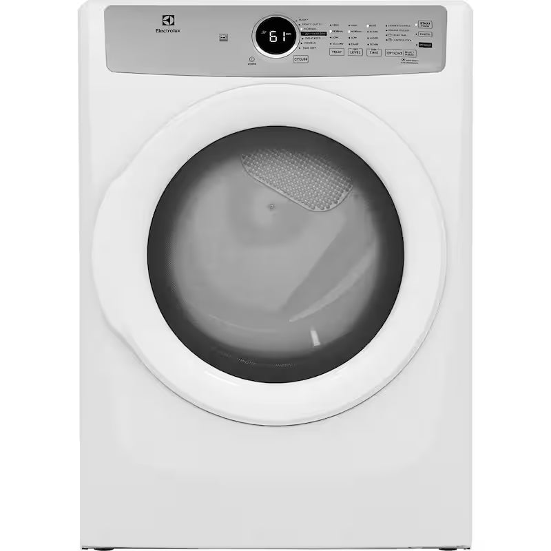 Front Load Gas Dryer in White J1242