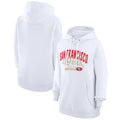 White San Francisco 49ers Pullover Hoodie K2364