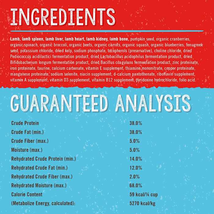 Freeze Dried Dog Food E52621