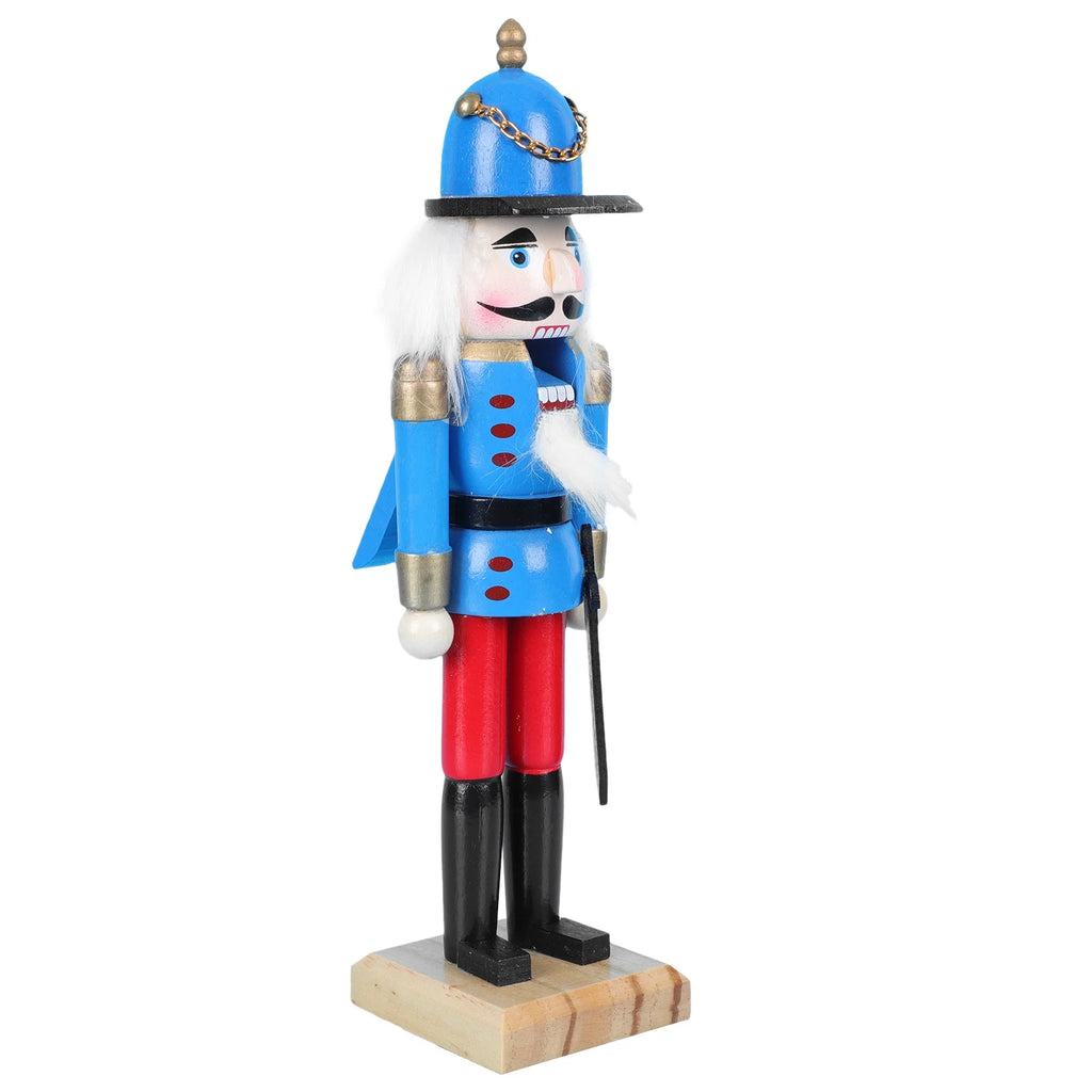 Walnut Nutcracker Doll Home Desktop Decor X7872