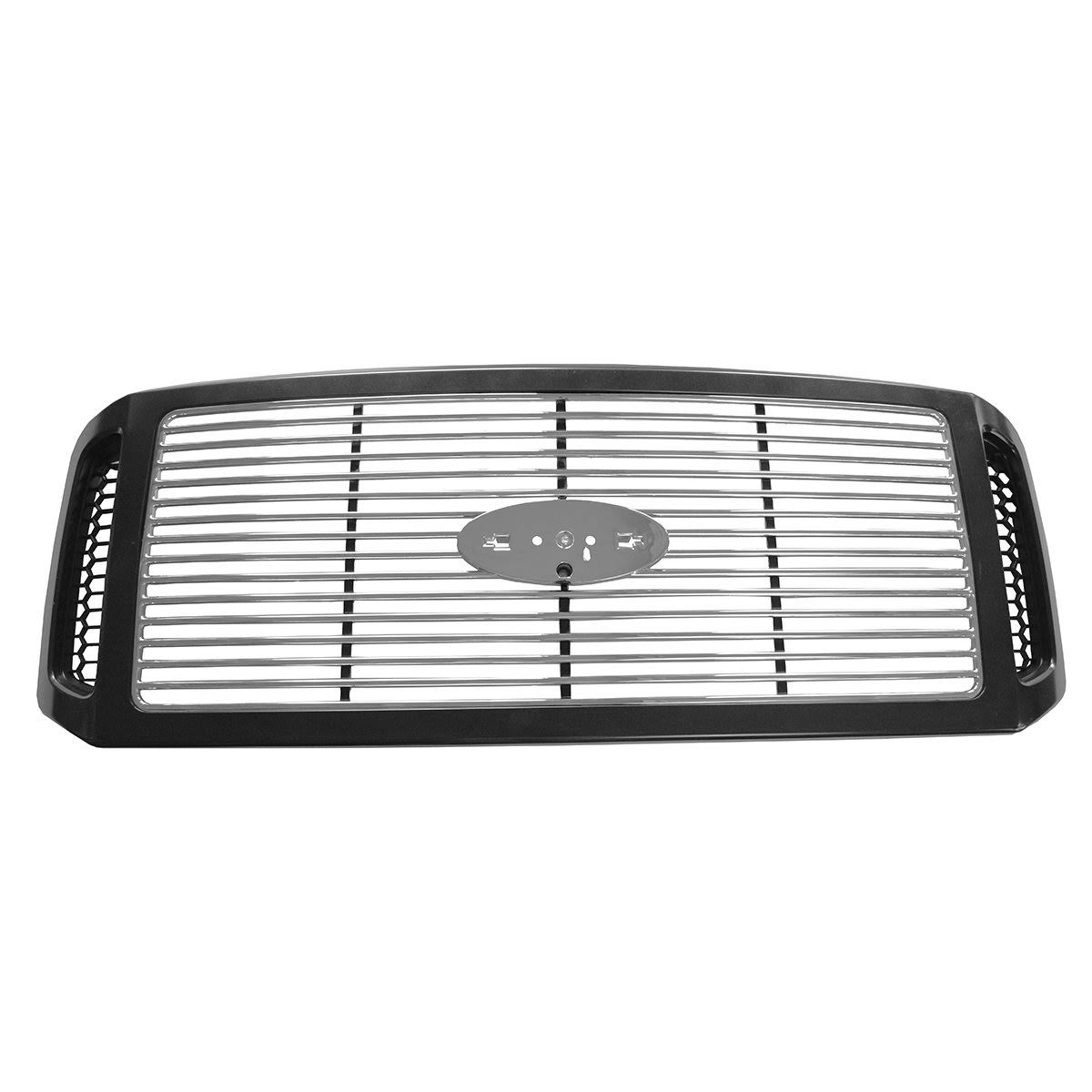 Black & Chrome Billet Grille L117