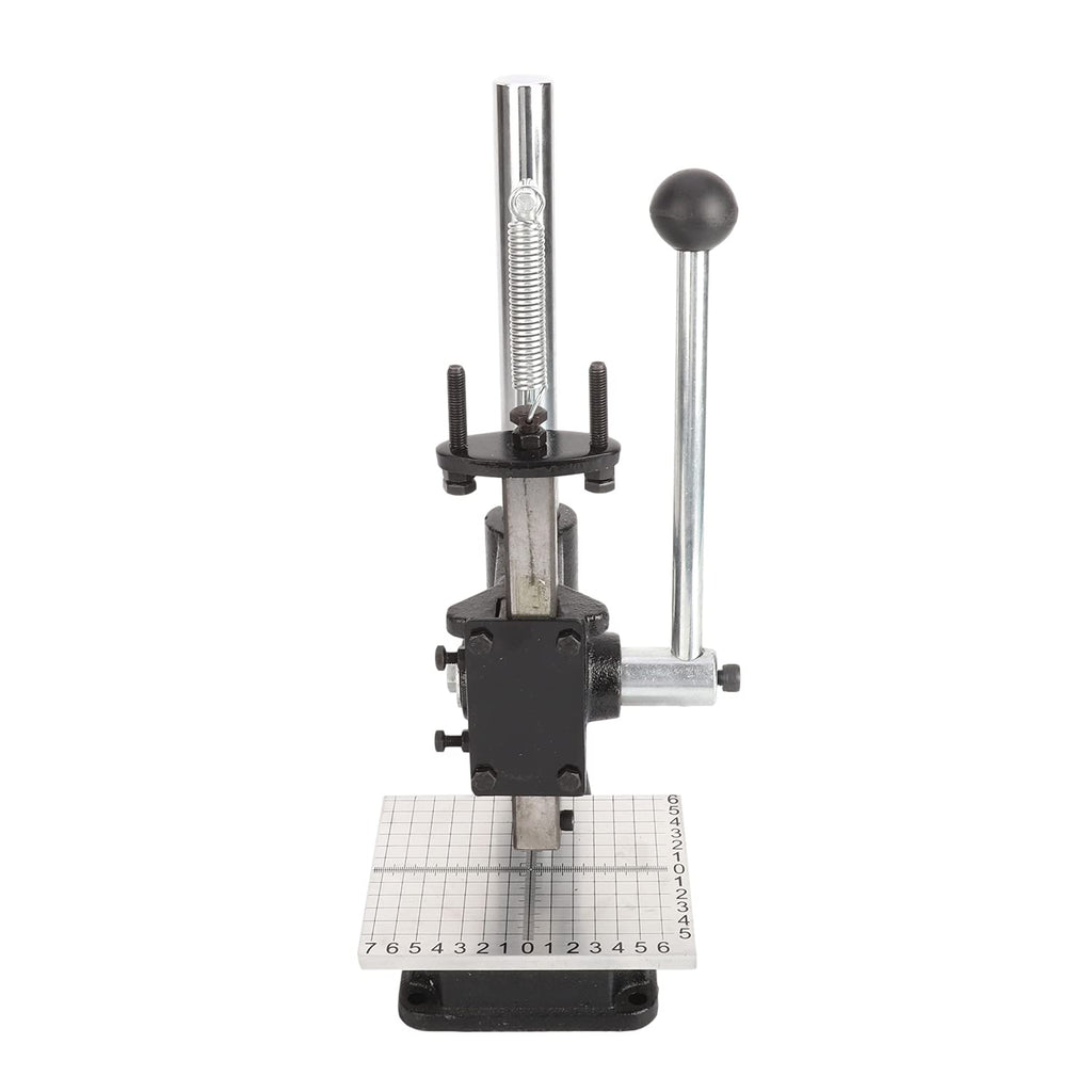 Leather Hole Puncher with Aluminum Plate with Scale Table I379