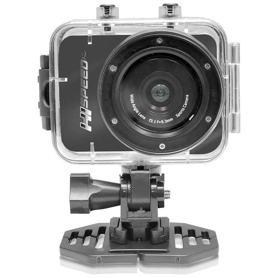 12.0 Megapixel 1080p Action Camera with 2.4 Touchscreen (Black) S595