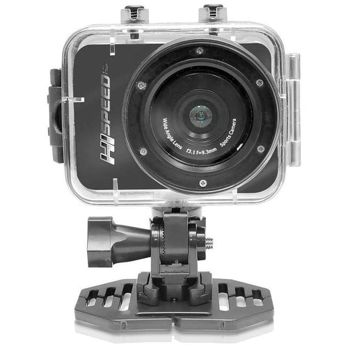 12.0 Megapixel 1080p Action Camera with 2.4 Touchscreen (Black) S595
