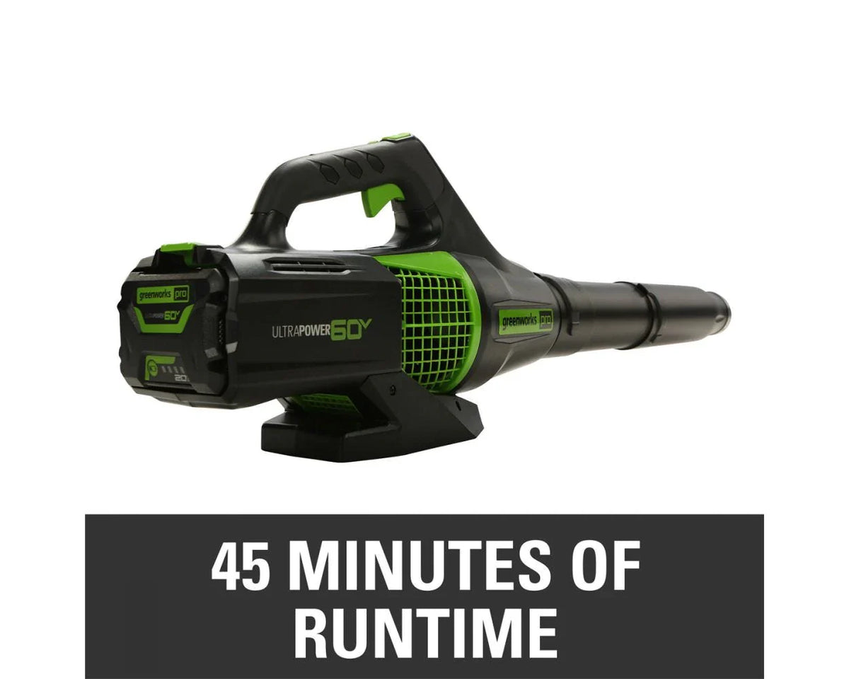 60V 450 CFM 125 Mph Cordless Leaf Blower with 2.0Ah Battery & Charger A7998