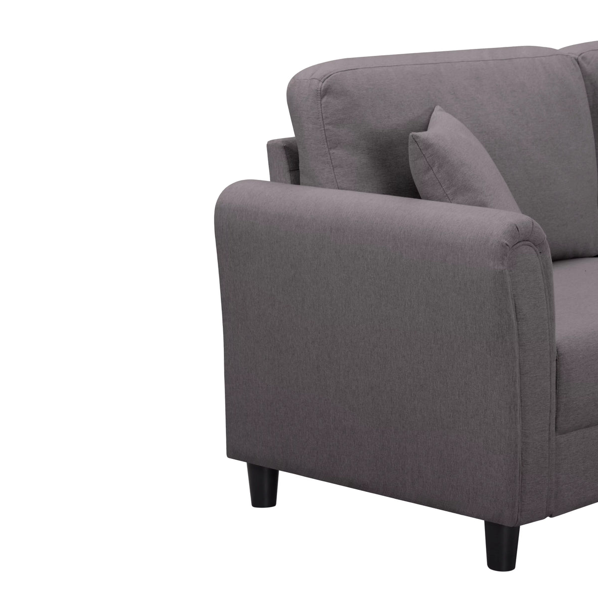 Dark Gray Sofa Couch B3235