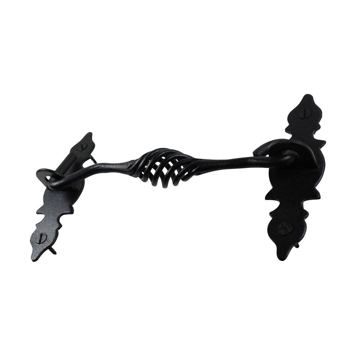 Black Wrought Iron Birdcage Cabin Hook I304363