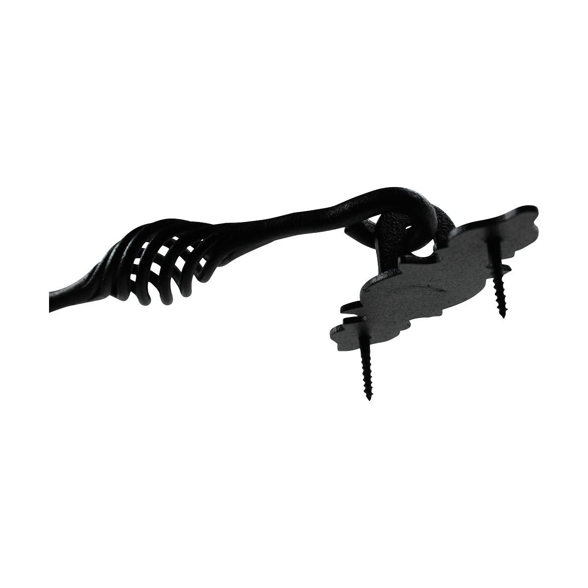 Black Wrought Iron Birdcage Cabin Hook I304363