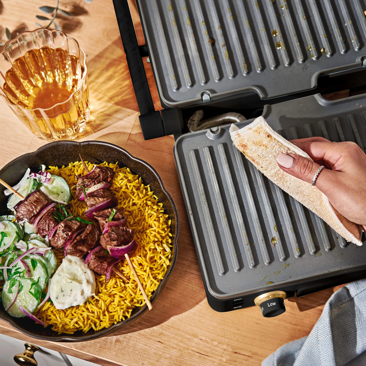 2-in-1 Panini Press & Grill G96499