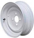 10in. x 6in. Silver Trailer Wheel S8088